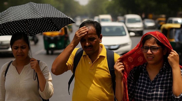 Delhi-NCR Scorched by Heatwave, Residents Reel Under Blazing Sun