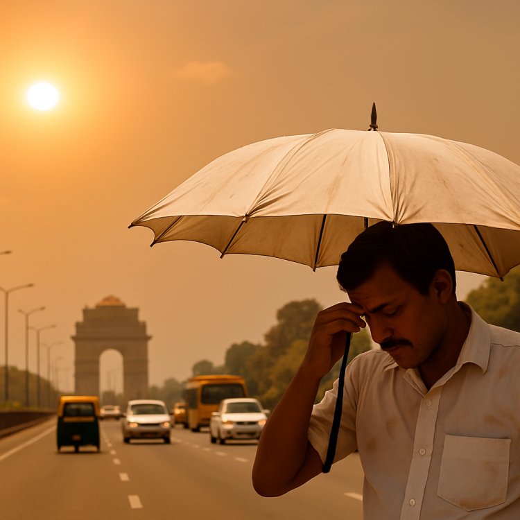 Delhi is Under Torturous heat, temperature soars to 38°C