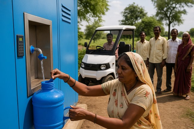 Anandana, S M Sehgal Foundation Deliver Clean Water in Sambhajinagar
