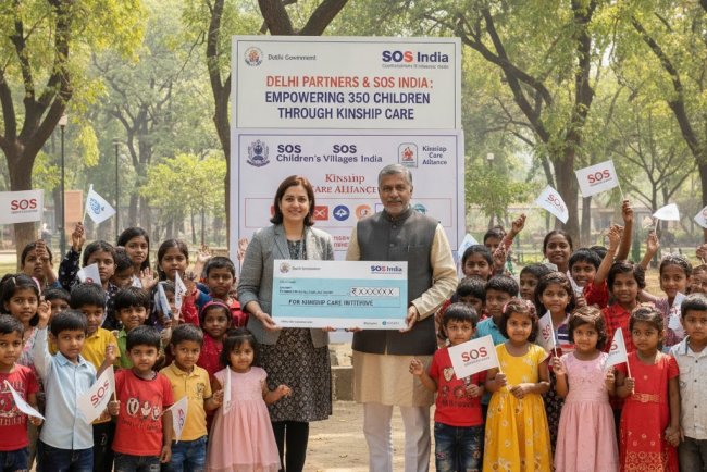 Delhi Partners with SOS India to Support 350 Children Through Kinship Care