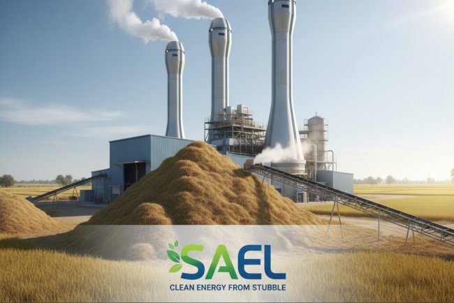 SAEL to Convert 20 Lakh Tones of Paddy Stubble into Clean Energy