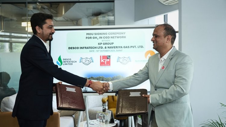 Desco Infratech Partners with KPI and Naveriya Gas on Hydrogen Blending Project