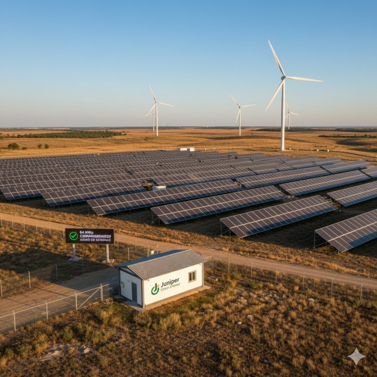 Juniper Green Energy Commissions 64 MWp of Renewable Projects Ahead of Schedule