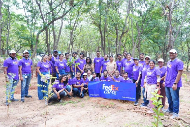 FedEx and One Tree Planted Join Hands to Plant 23,000 Trees Across India