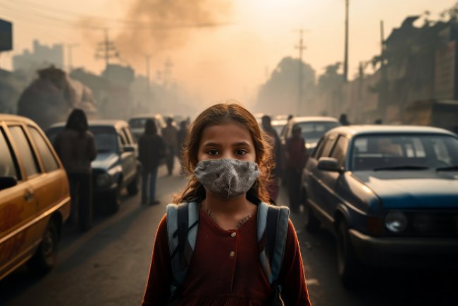 Volcanic Ash Reaches India as Delhi’s AQI Remains ‘Very Poor’