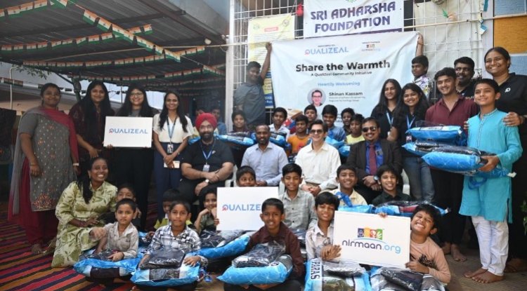 QualiZeal Spreads Warmth Through Winter CSR Drive
