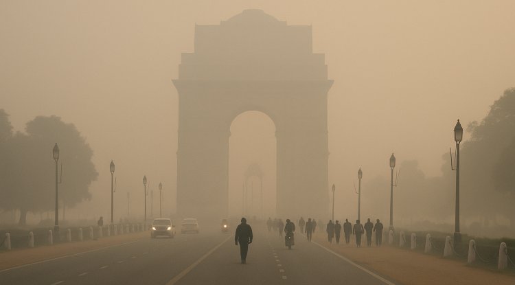 Delhi Chokes Under Dense Smog as AQI Remains in ‘Very Poor’