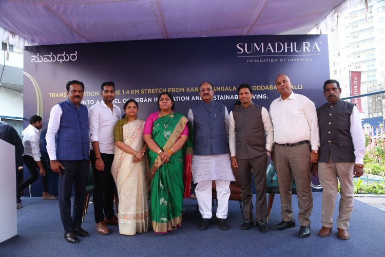 Sumadhura Group Builds Sustainable Road in East Bengaluru
