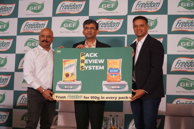 Rahul Dravid Advocates for Consumer Pack Checks in Edible Oil Campaign