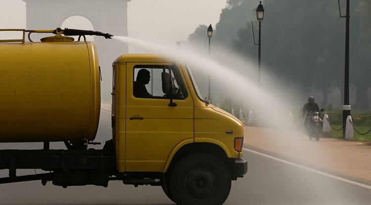 AQI Improves, Temperature Drops to 5.7°C in Delhi