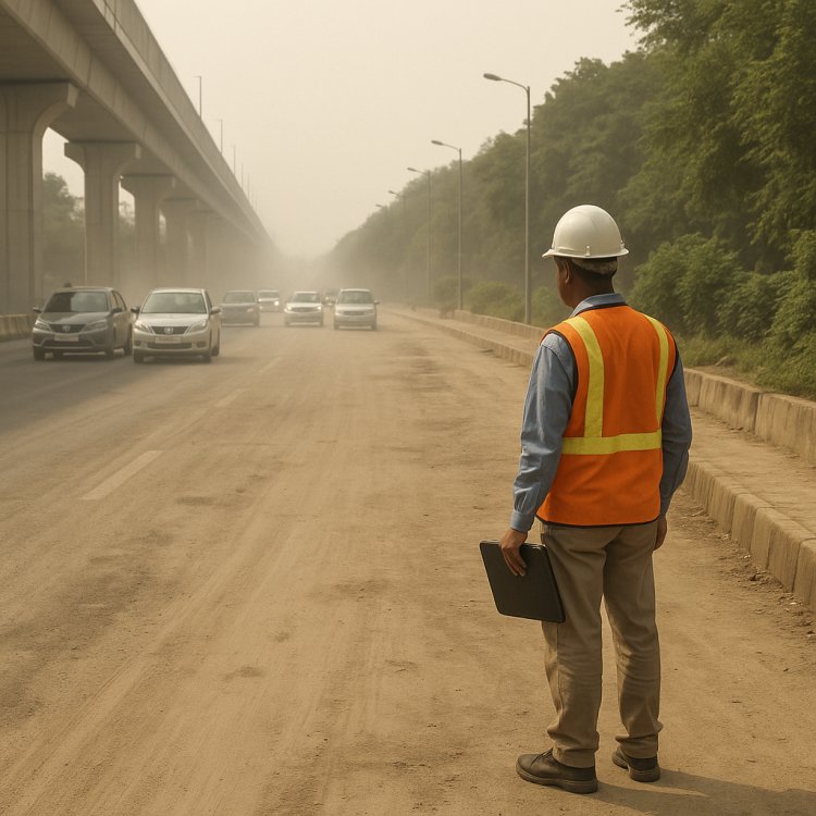 CAQM Flying Squads Conduct 3rd Road-Inspection Drive in Delhi NCR