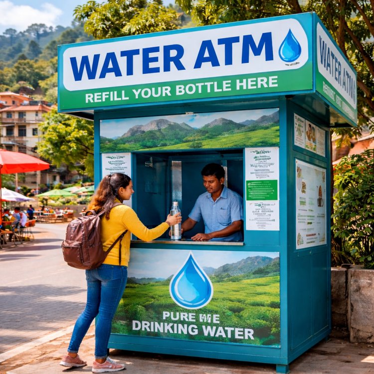 Water ATMs in Ooty; Practical Solution to Pollution
