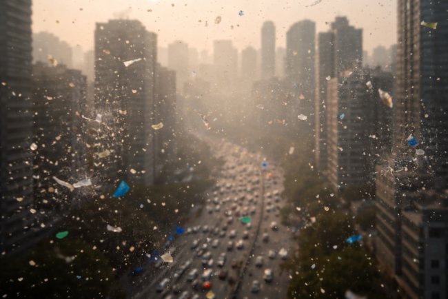 China’s Biggest Cities Are Breathing in Plastic, New Study Reveals