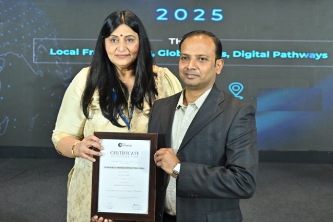 ST Foundation India Wins IFCCI CSR Project Of The Year Award