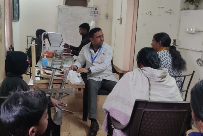 Free Eye Camp Screens 137 Children From SOS Children’s Villages