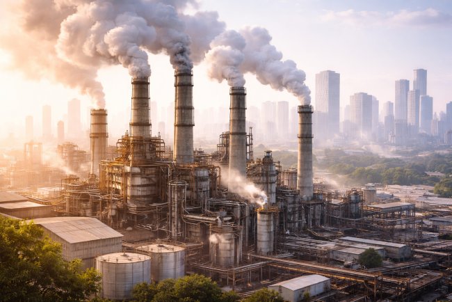 Economic Survey Points to Surat Model to Cut Industrial Air Pollution