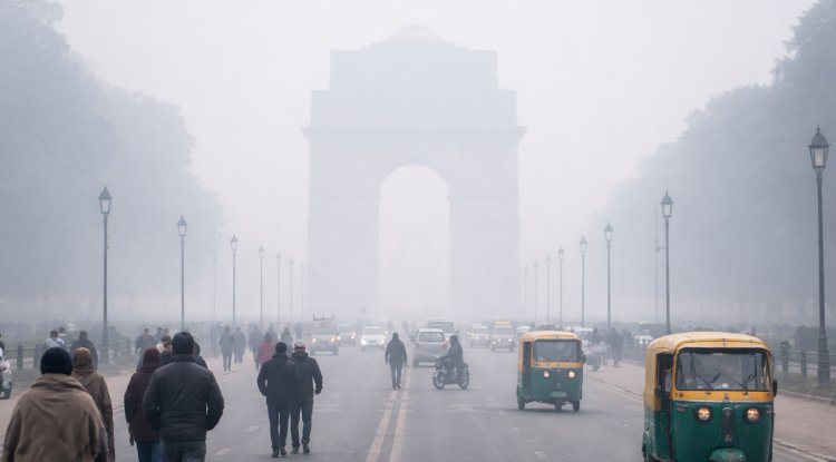 Biting Cold in Delhi, Sun Missing; Fog Delays Trains and Flights