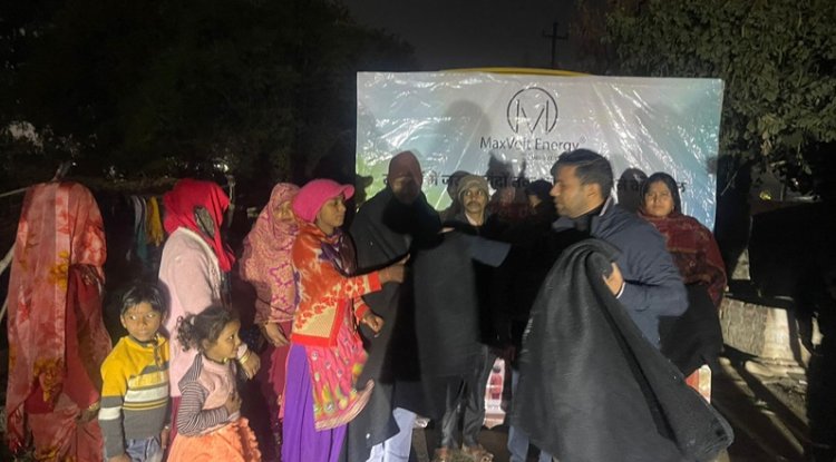 MaxVolt Energy Leads Winter Relief Drive In Noida & Ghaziabad