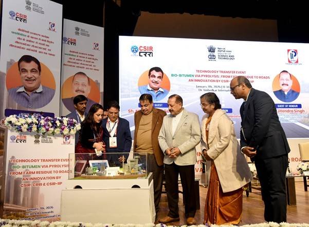 India Turns Farm Waste into Roads: Bio-Bitumen Makes Commercial Debut