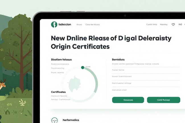 New Online Portal Enables Digital Release of Biodiversity Origin Certificates