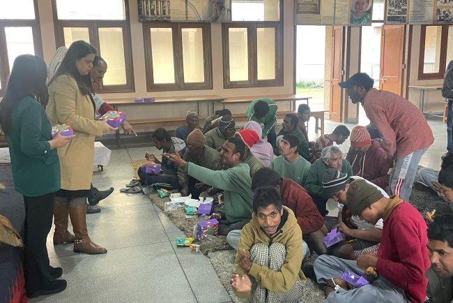 Tribeca Developers Hold CSR Outreach at Anand Ashram in Gurugram