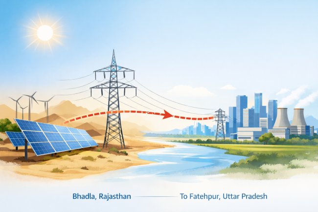 Adani’s New HVDC Project to Carry Rajasthan’s Solar Power Across India
