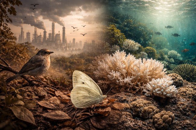 Climate Crisis and Pollution Are Dulling Nature’s Natural Colours