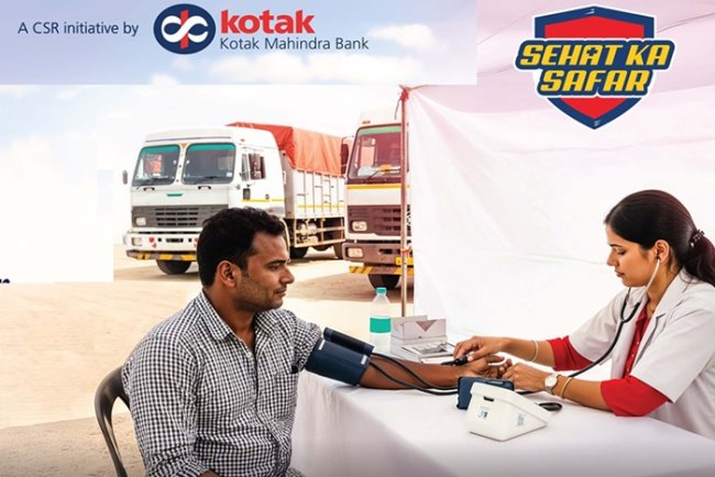 Kotak Launches ‘Sehat Ka Safar 4.0’, Plans 45 Health Camps For Drivers