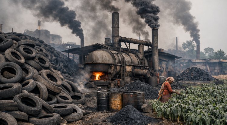 Toxic Tyres: How Imported Waste Is Fueling Pollution in India