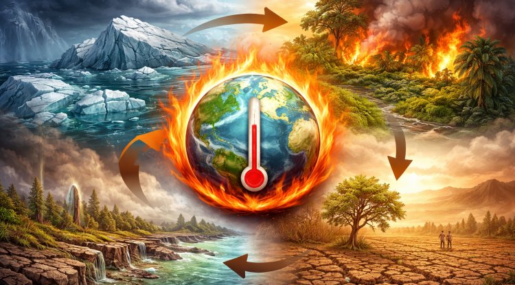 Earth Nears Dangerous Climate Tipping Points, Study Warns