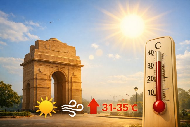 Delhi Heat Rises Ahead of Holi as Winter Bids Goodbye