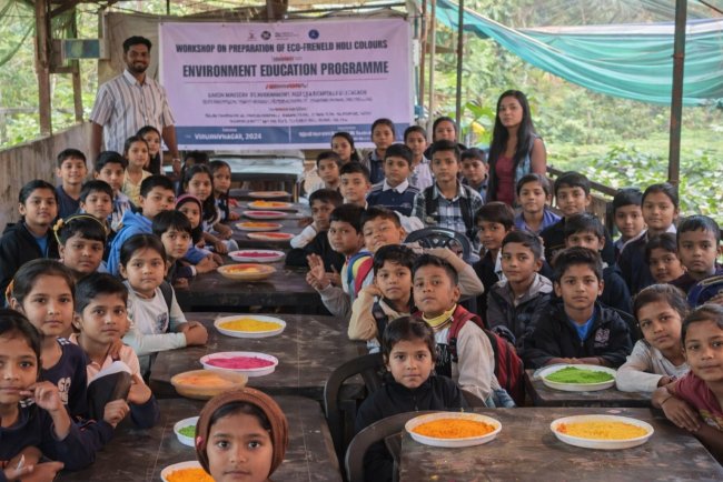 Eco-Clubs Hold Green Holi Campaign Under MoEFCC Programme