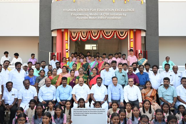 New Hyundai-Supported Education Centre Inaugurated in Kancheepuram District
