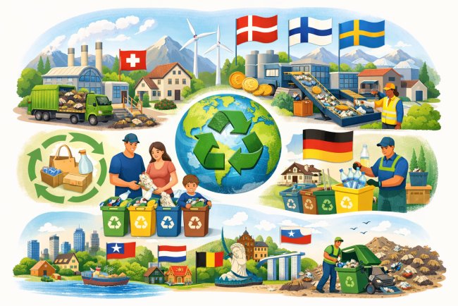 Top Countries Leading Global Waste Recycling in 2026