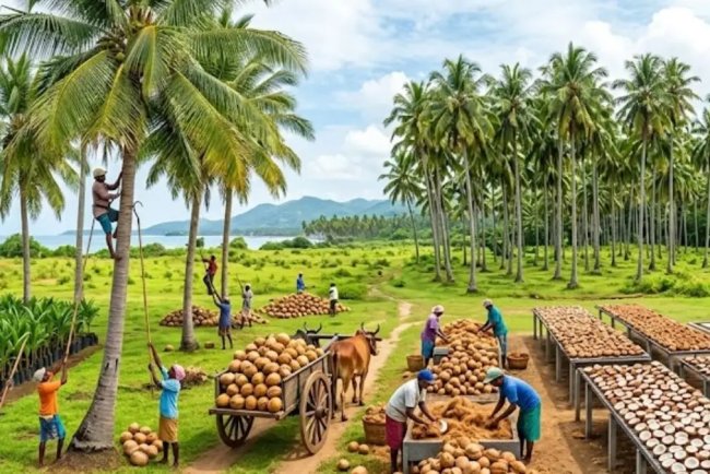 India Leads Global Coconut Production; Promotion Scheme Announced In Budget 2026–27