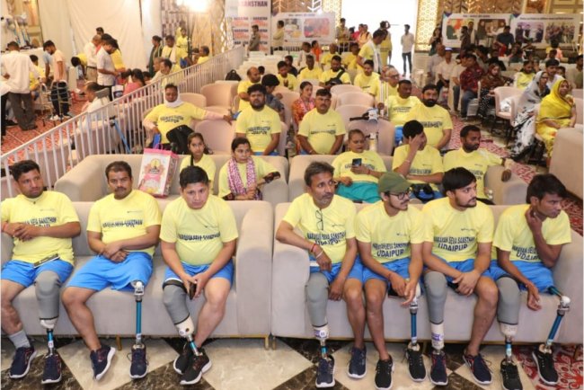 Narayan Seva Sansthan holds limb fitment camp in Delhi for 140 beneficiaries