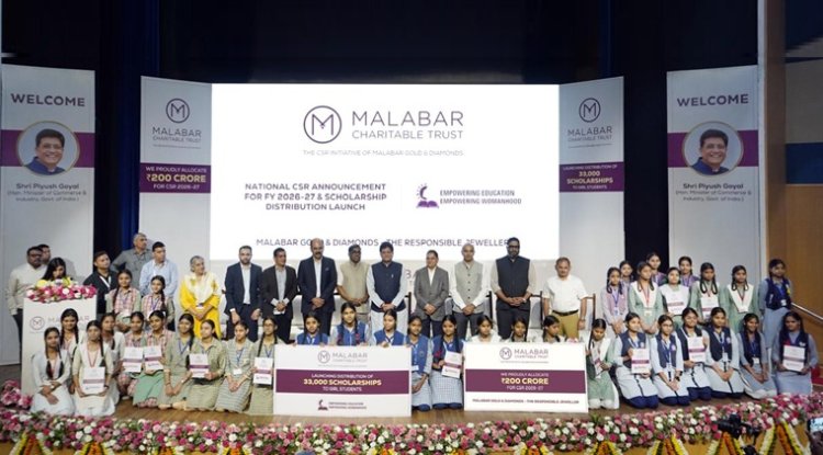 Malabar Gold & Diamonds Announces ₹200 Cr CSR Plan, 33,000 Scholarships For Girls