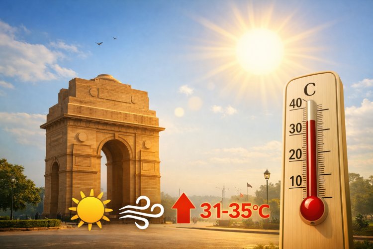 Delhi Heat Rises Ahead of Holi as Winter Bids Goodbye