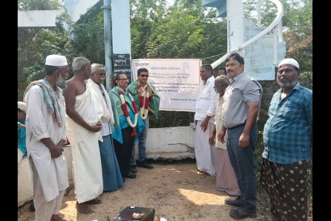 Jai Raj Ispat Begins Water, Drainage Project in Guttapadu