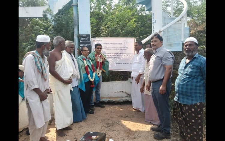 Jai Raj Ispat Begins Water, Drainage Project in Guttapadu