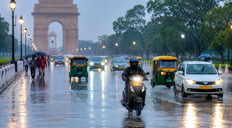 Delhi Sees Rainfall as IMD Issues Yellow Alert for Thunderstorms Till June 5