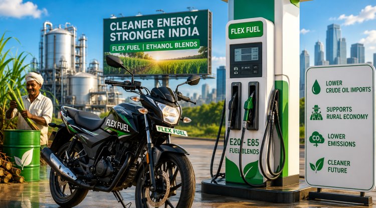 India Pushes Flex-Fuel Vehicles to Cut Oil Imports and Boost Rural Economy