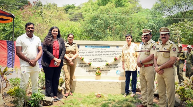 Hinduja Foundation Completes Water Conservation And Biodiversity Project At Pune SRPF Campus