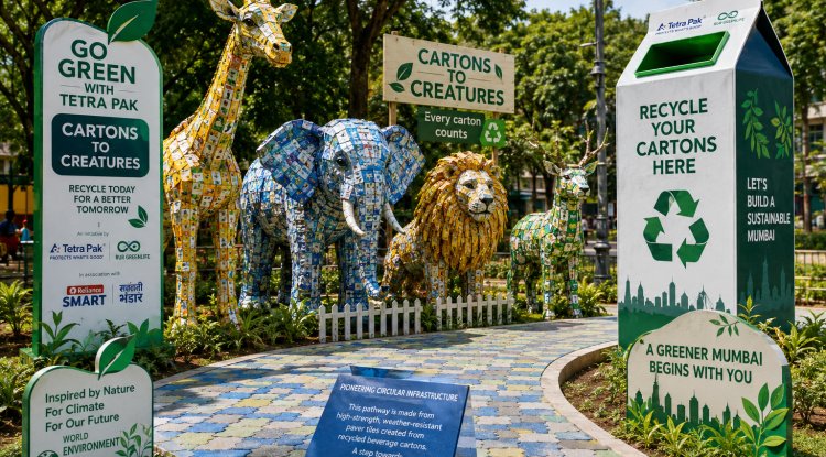 Mumbai Marks World Environment Day with ‘Cartons to Creatures’ Recycling Campaign