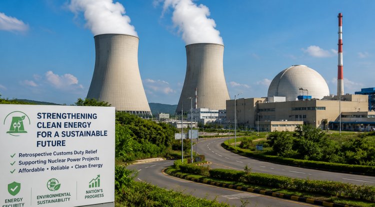 Nuclear Power Push Gets Boost as India Waives Past Import Duties