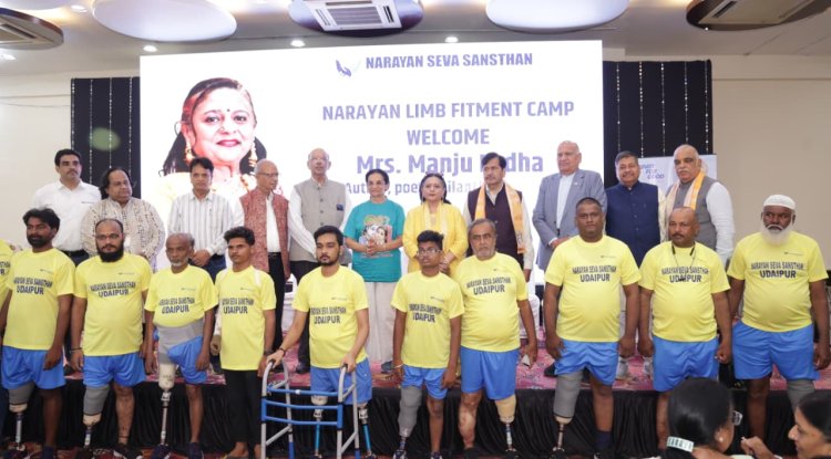 Mumbai Camp Fits 154 Artificial Limbs for 104 Persons with Disabilities