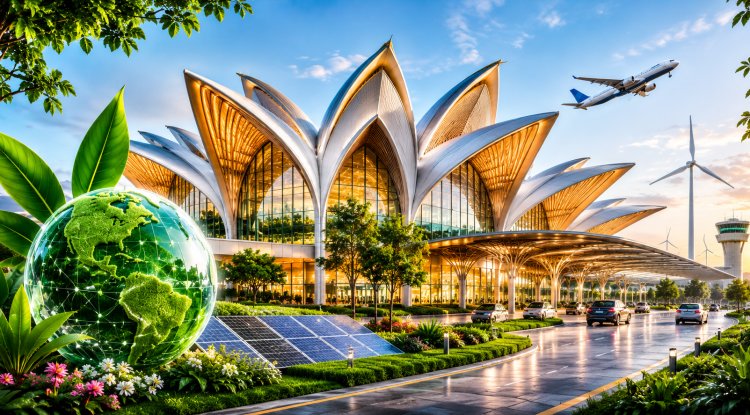 Navi Mumbai and Guwahati Airports Earn Global Recognition for Sustainable Design