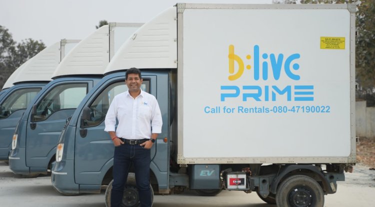 BLive Launches EV Fleet Ownership Model for Last-Mile Logistics Sector