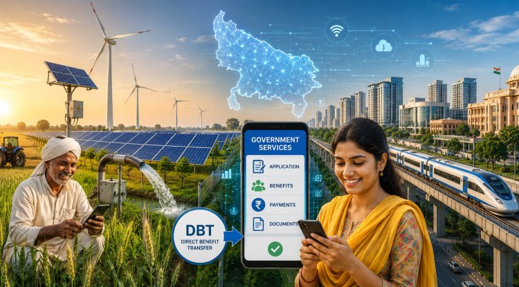 Uttar Pradesh’s Growth Story: From Farms to Renewable Energy and Digital Governance