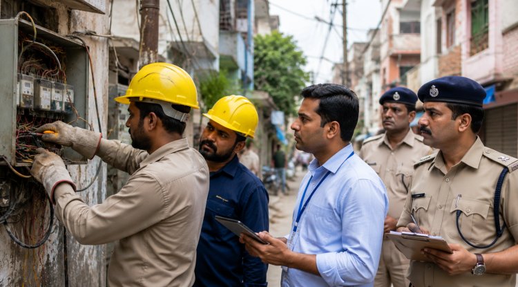 Delhi Intensifies Crackdown on Power Theft in High-Loss Areas, Targets Illegal Connections